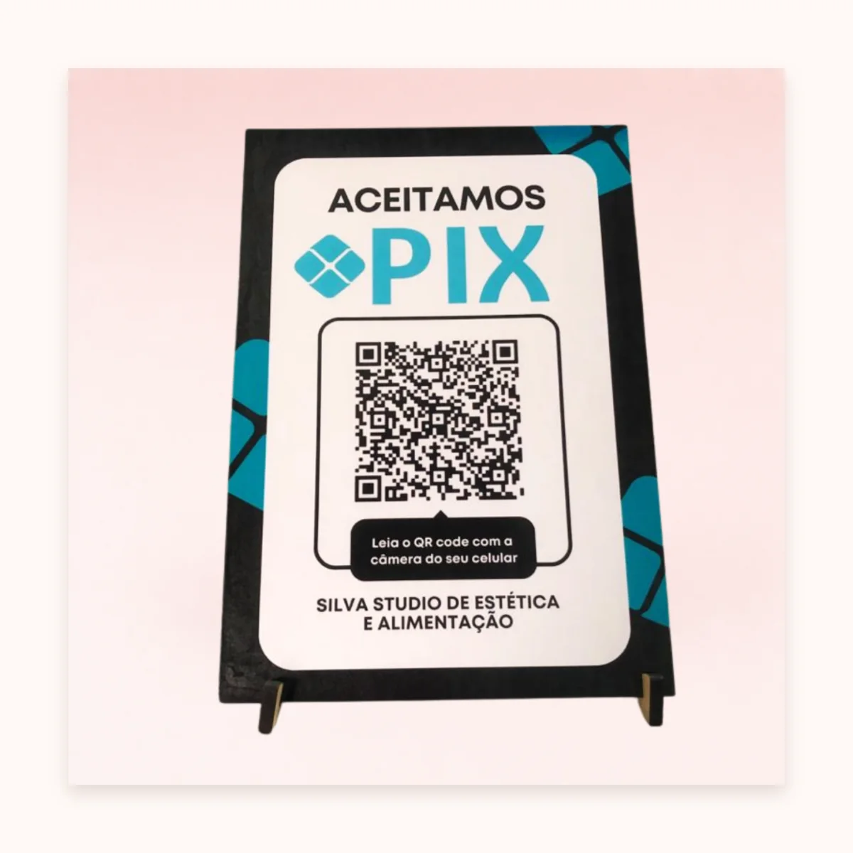 Quadro de Pix Personalizado