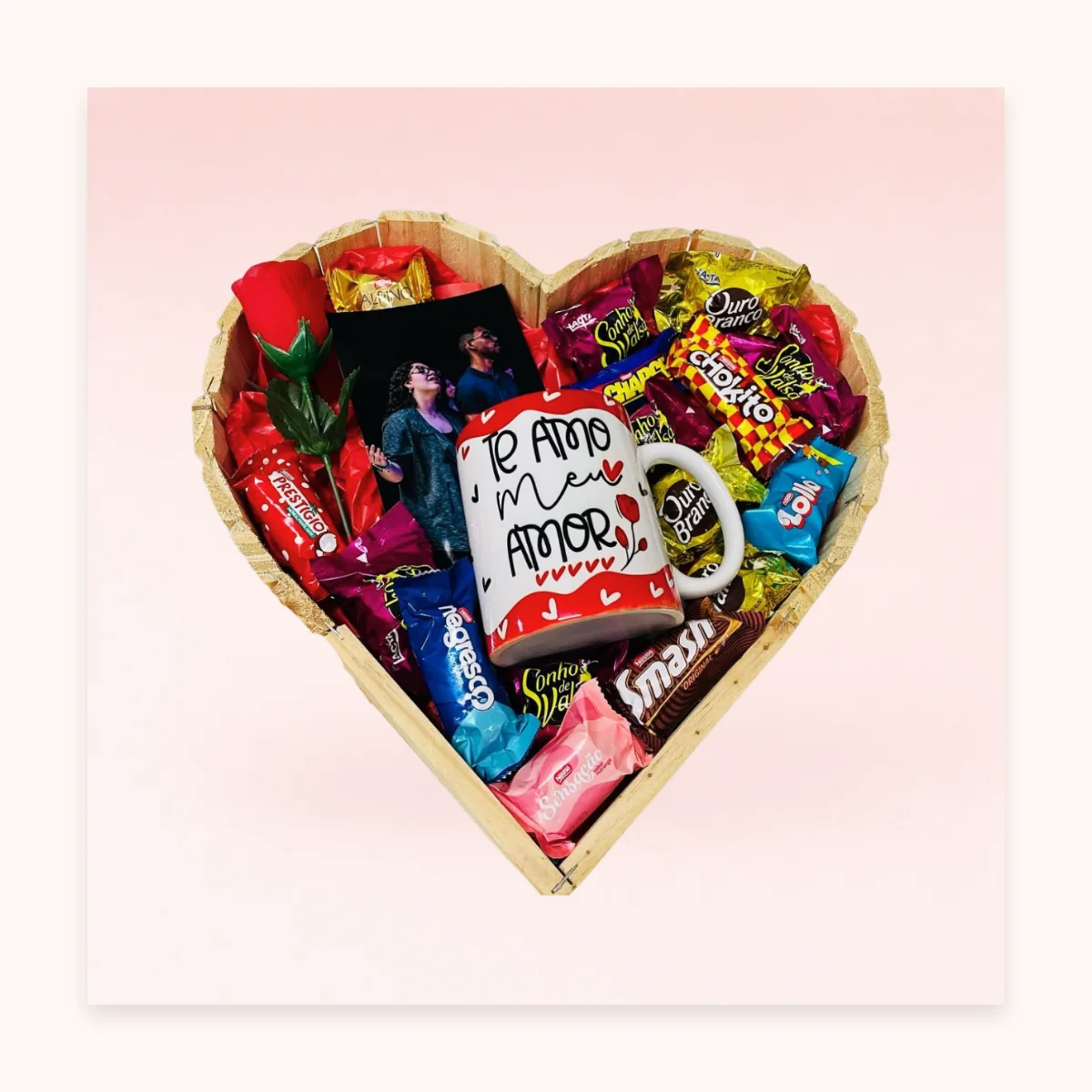 Cesta Coração de Amor — imagem 1 de 1