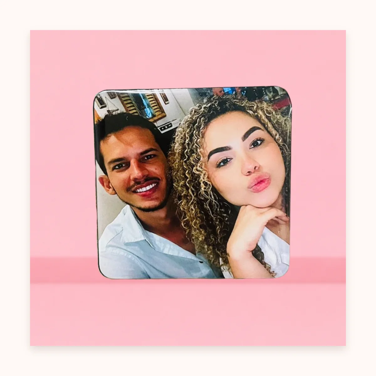 Foto Imã Botton tamanho 5x5 quadrado💕 — imagem 1 de 2