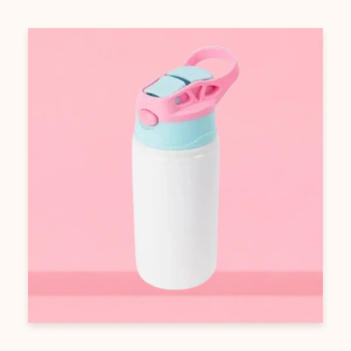 Squeeze Alumínio 500ml com Bico de Silicone